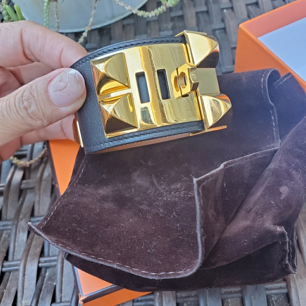 Hermes Collier de Chien Bracelet